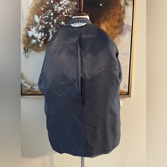 True Vintage Austin Reed London New York silk wool blazer jacket size 4 Petite ~ - Picture 3 of 12